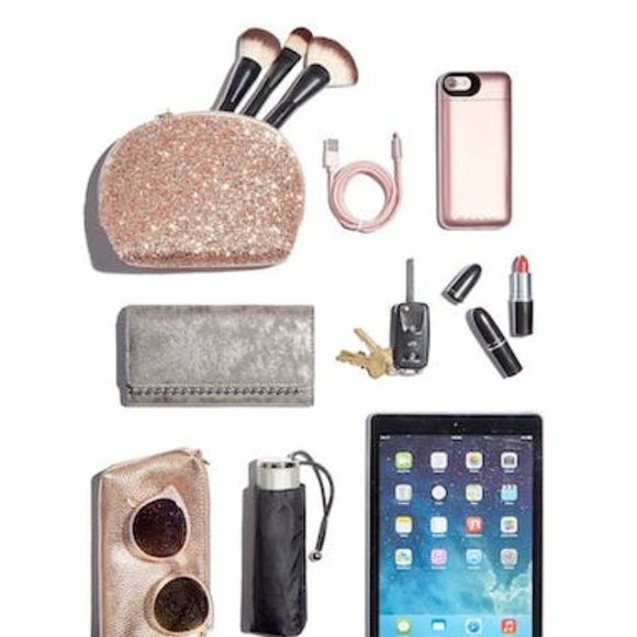 Giani Bernini  Pebble Crocodile Hobo Bag, Red - Picture 2 of 3